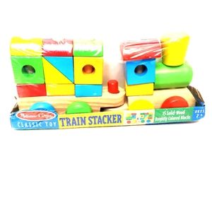 Toy ~ Melissa and Doug Classic ~ Train Stacker